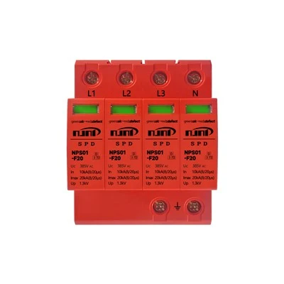 Dispositif de protection contre les surtensions NPS01-F20 AC 4P